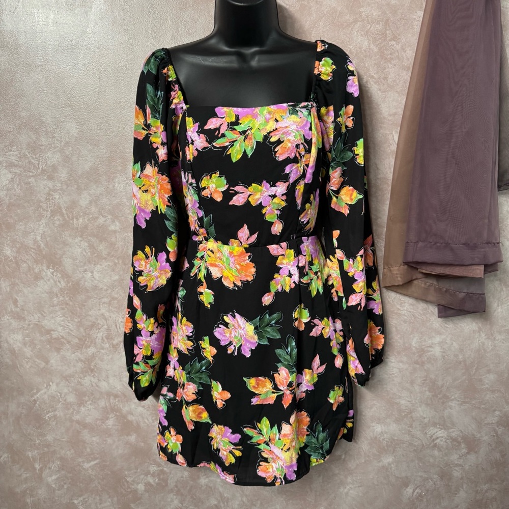 All in Favor Long Sleeve Dress NWT